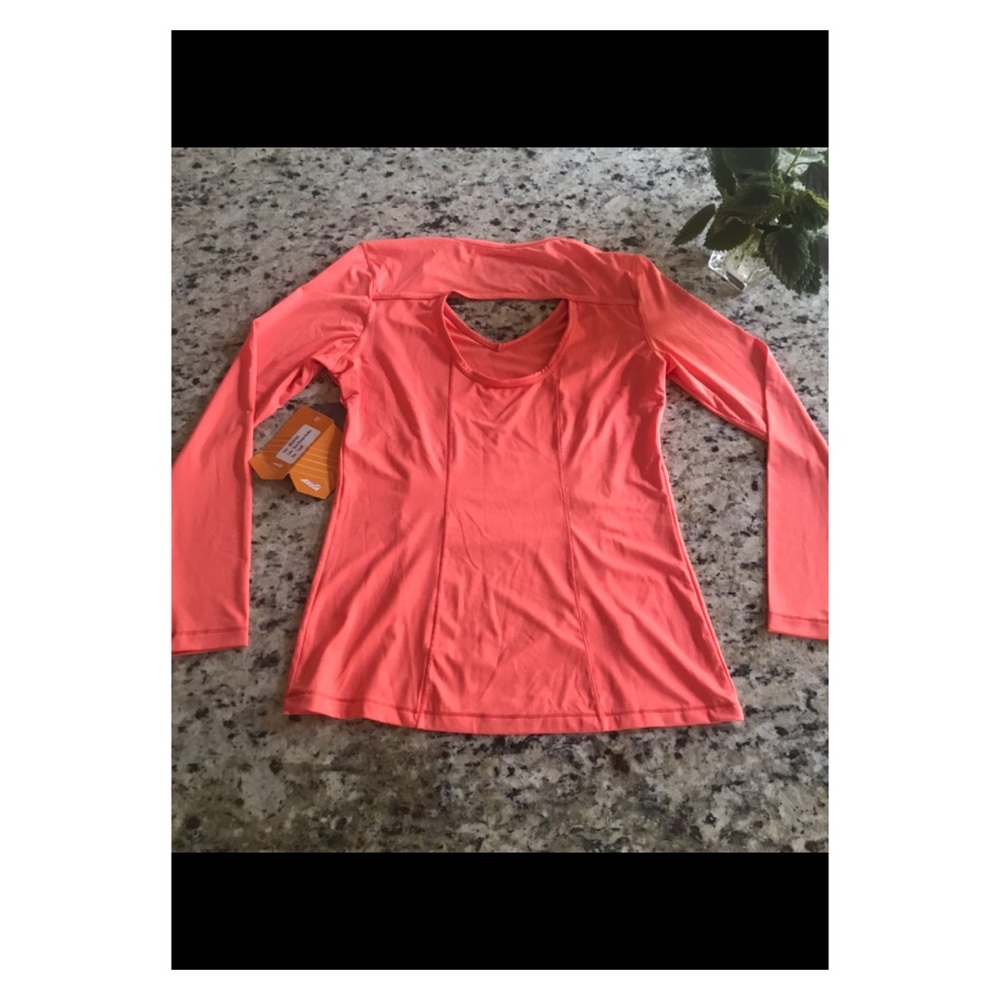 NWT AVIA ORANGE WORK OUT  TOP